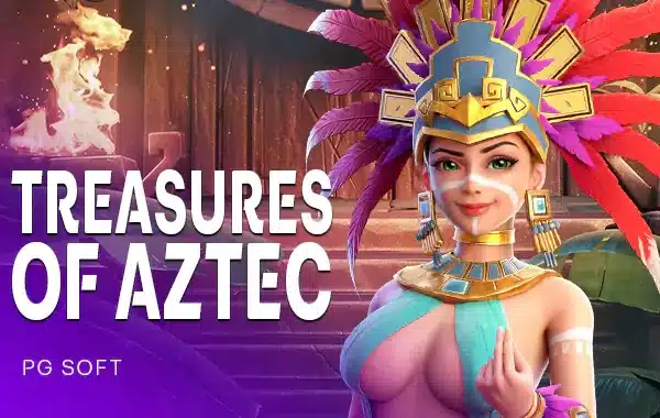 3. Treasures of Aztec สล็อตสาวถ้ำในตำนาน